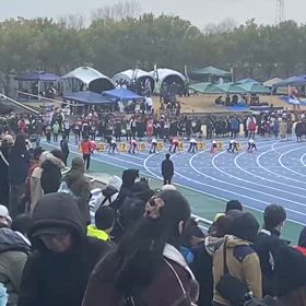 越谷女子100m③の画像
