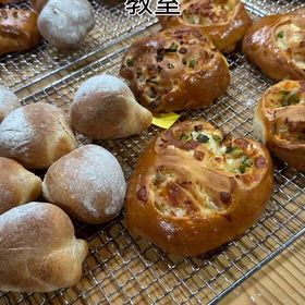 今日の天然酵母パン教室の画像