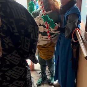 【1人と2匹　鬼さん】696の画像