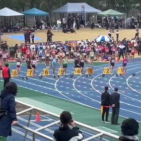 女子100m①の画像