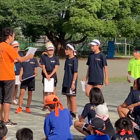 クラブ交流　表彰式③の画像