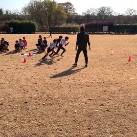 ミニ駅伝(安比奈親水公園)①の画像