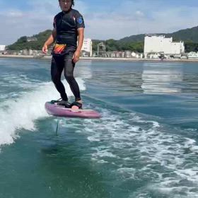 海にいても暑いの画像