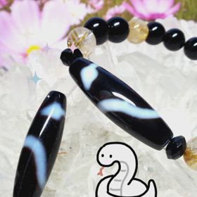 ✨白蛇天珠・至純高級天珠✨の画像