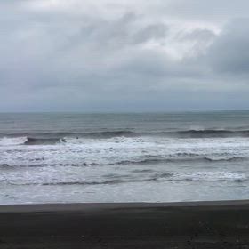 11月21日千葉北、東浪見の朝の波の画像