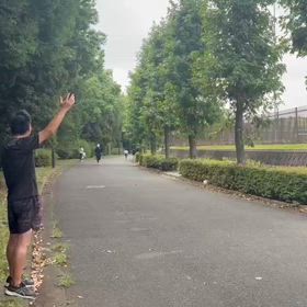 川越練習（長距離：ゴール）②の画像