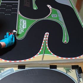 ターボレーシング　グリップコースでドリ車の画像