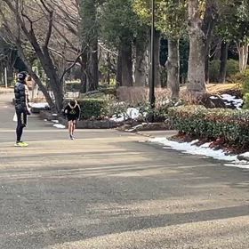 リレー選考会（男子）スタート付近②の画像