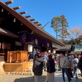 廣田神社の初詣散歩の画像