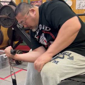 昨日の補強トレーニングの画像