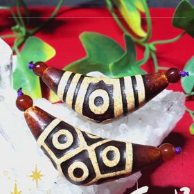 上肯天珠・ブーメラン型の画像