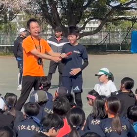 バトン鬼ごっこ①の画像