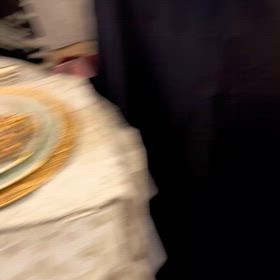 テーブルコーディネート実演の画像