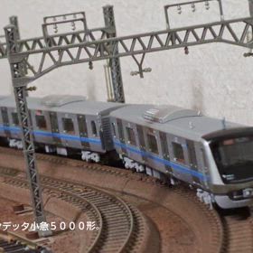 小田急新５０００形試運転。の画像