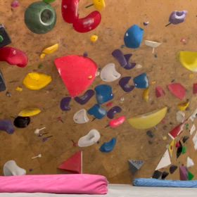 今日のクライミングの画像