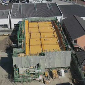 いよいよ4月には棟上げ可能なところまで来ました。の画像