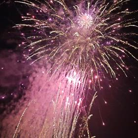 花火見てきましたの画像