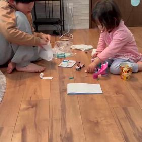 スタッフさんの子供達の画像