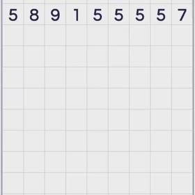 数字合わせゲームの画像