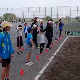 4/20 立ち幅跳び①の画像