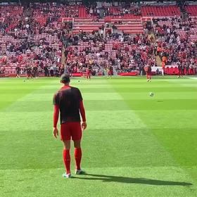 ボールの捉え方（キック）①の画像