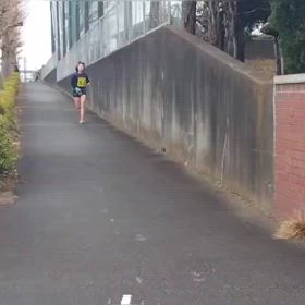 東金子駅伝（ラストの下り坂）④の画像