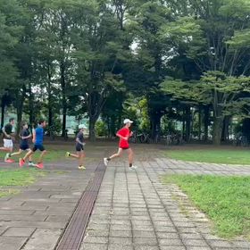 リレー練習（ところざわフェスティバルに向けて）⑤の画像