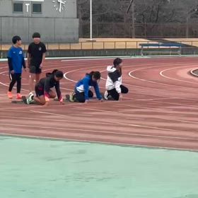 2/16 ハイレベル練習（競技場）③の画像