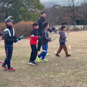 川越練習(バトン鬼ごっこ)③の画像