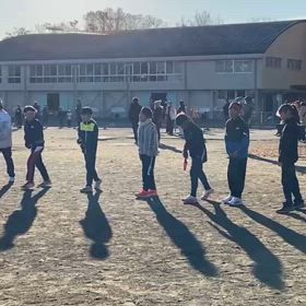 前日　タスキ練習⑤の画像