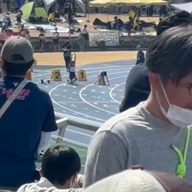 越谷春季（女子100m）①の画像