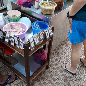 マレーシア、ローカル朝御飯①の画像