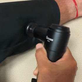 マッサージガンも当てられるまで回復しました！の画像