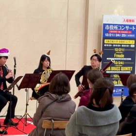 大阪市役所ロビークリスマスコンサートの画像