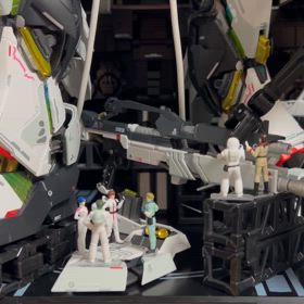 4 解体匠機νガンダム　調整の画像