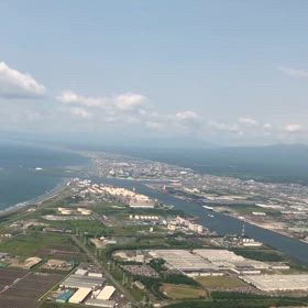 飛行機からの画像
