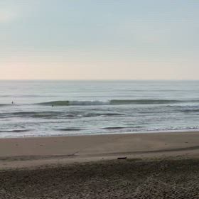 6月20日千葉北、東浪見の朝の波の画像