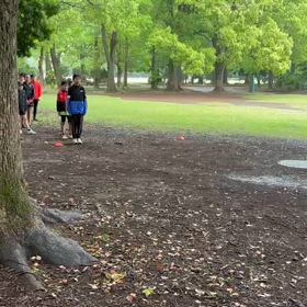 リレー選考会（ウォーミングアップ）②の画像