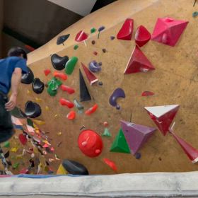 今日のクライミングの画像