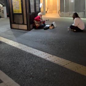 ストリートミュージシャン2連発の画像