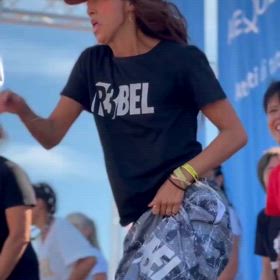 カチアさんのREE JAM ZUMBAイベントの画像