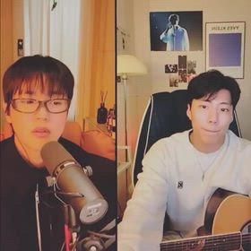 今日のTikTokライブから　ジハムとジェオプの画像