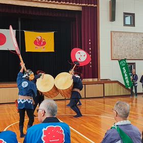 鵜の里まつり開催、菰野町の無形文化財吉沢嘉例踊りが披露されました。の画像