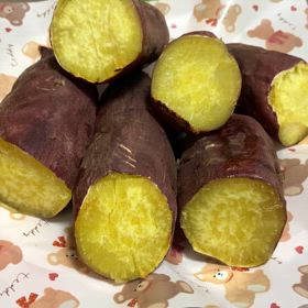 ダッチで焼き芋の画像