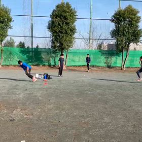 男子リレーBチーム（自主練風景）④の画像