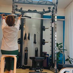 背中トレーニングでポカポカの画像