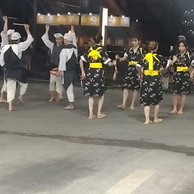 旧盆ウンケー（お迎え）の画像