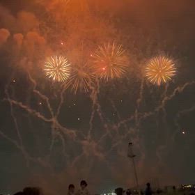 多摩川花火大会の画像