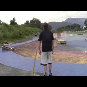 重心移動によるスケーティングの画像