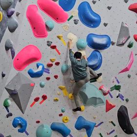 楽しかったボルダリングの画像